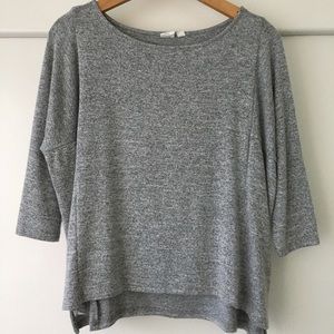Gap Softspun gray boxy tee